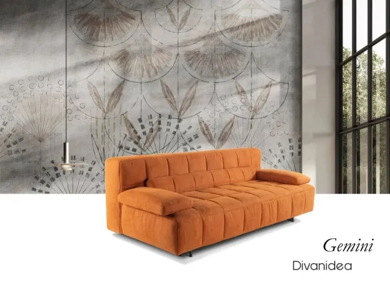 Divano in Tessuto stile moderno modello Gemini scontato - 20%