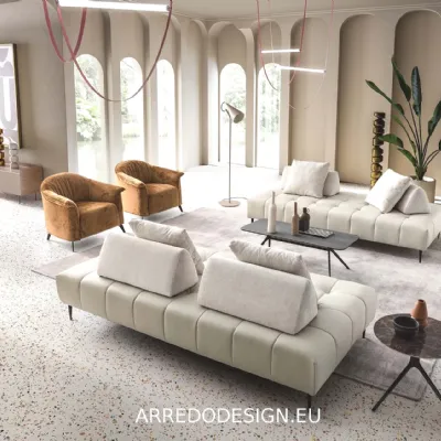 Divano design tessuto Bowie di Le comfort con sconto del - 35%