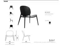 Poltrona modello Poltroncine be pop kartell Kartell a prezzi outlet