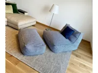 Poltrona relax Poltrona e pouff zoe Verzelloni a prezzo Outlet