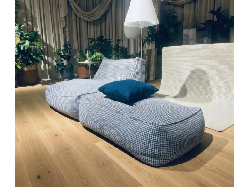 Poltrona relax Poltrona e pouff zoe Verzelloni a prezzo Outlet