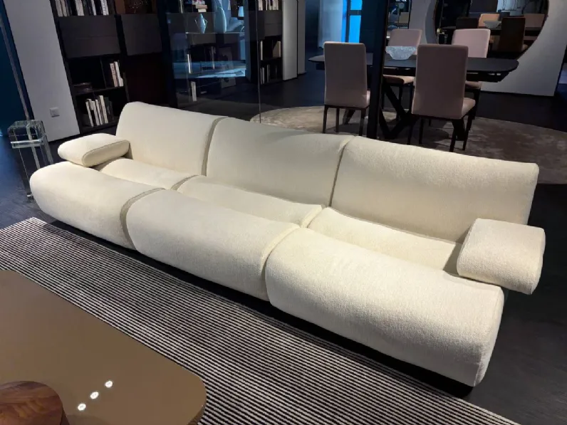 Divano in Tessuto stile moderno modello Ernest scontato - -400%