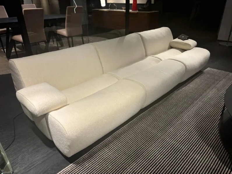 Divano in Tessuto stile moderno modello Ernest scontato - -400%