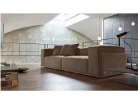 Divano in Pelle stile design modello Roland scontato - 35%