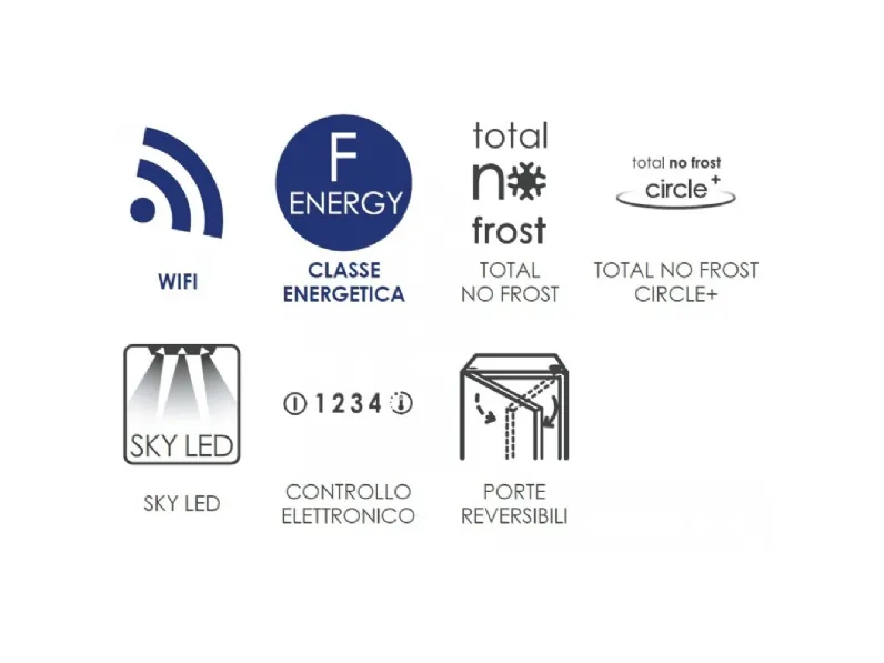 Frigorifero modello Cbt7719fw Candy in offerta