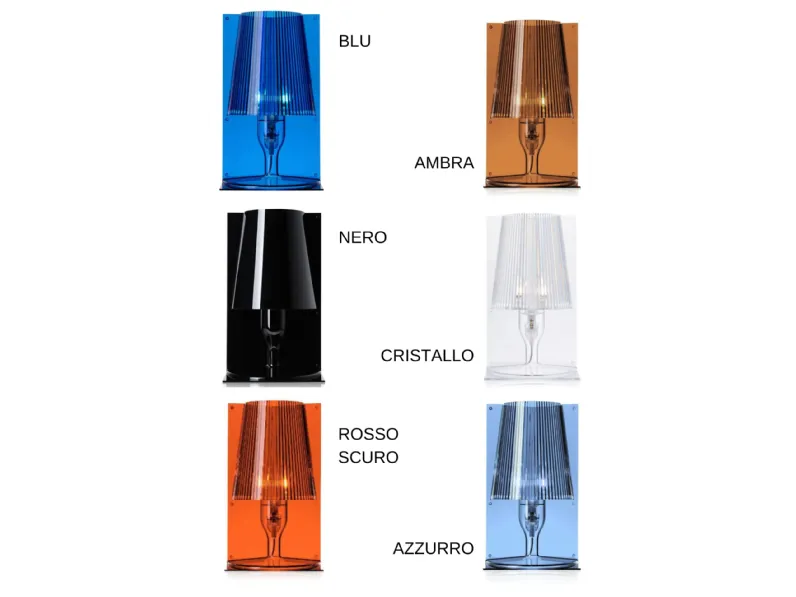 Da tavolo Kartell Take Altri colori a prezzi outlet