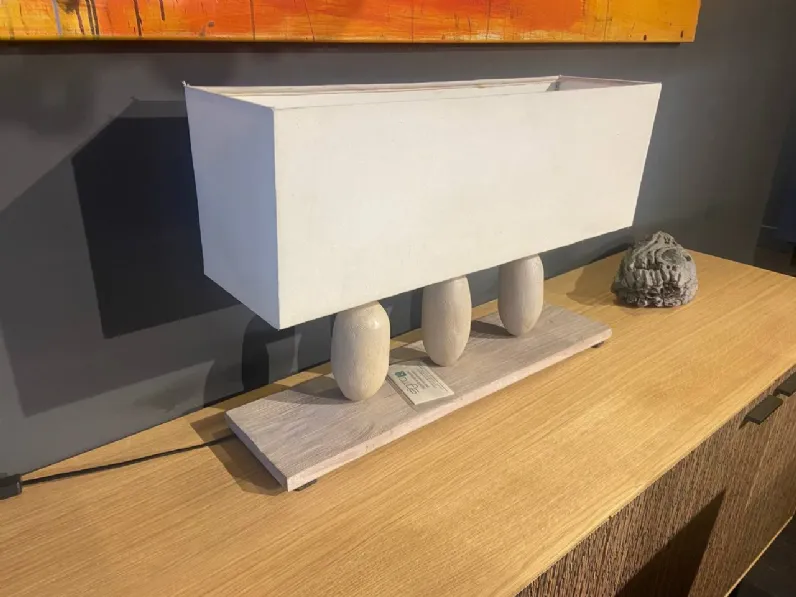 Da tavolo in legno Lampada Collezione esclusiva a prezzo scontato