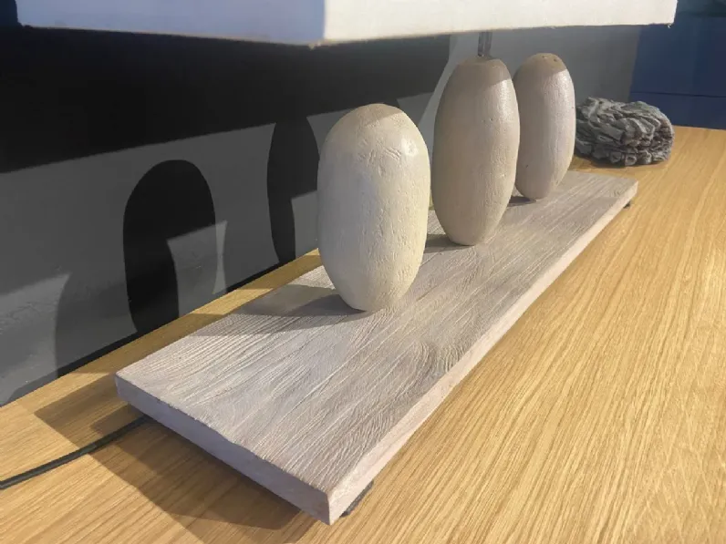 Da tavolo in legno Lampada Collezione esclusiva a prezzo scontato