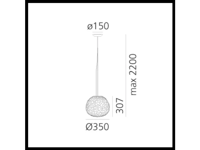 Lampada Collezione esclusiva Meteorite 35 artemide a PREZZI OUTLET