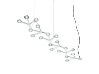 A sospensione stile Moderna Led net line 125 45w  artemide Collezione esclusiva in offerta outlet