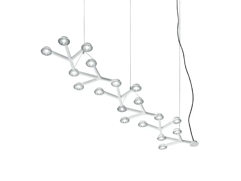 A sospensione stile Moderna Led net line 125 45w  artemide Collezione esclusiva in saldo