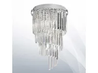 Offerta lampada a sospensione Ideal lux Carlton 168920 8 luci. Trasparente. Acquista ora!