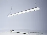 Lampada a sospensione in altro Blow me up 120cm argento Ingo maurer a prezzo Outlet