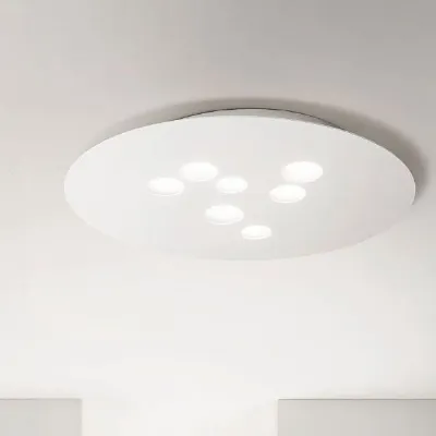 Lampada da soffitto Collezione esclusiva Luna p/g ditta gea luce stile Moderno con forte sconto