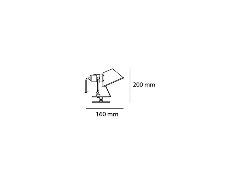 Da tavolo stile Moderna Tolomeo micro pinza artemide Collezione esclusiva scontato
