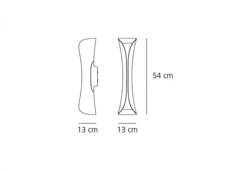 Da parete applique Cadmo led artemide Collezione esclusiva con un ribasso esclusivo