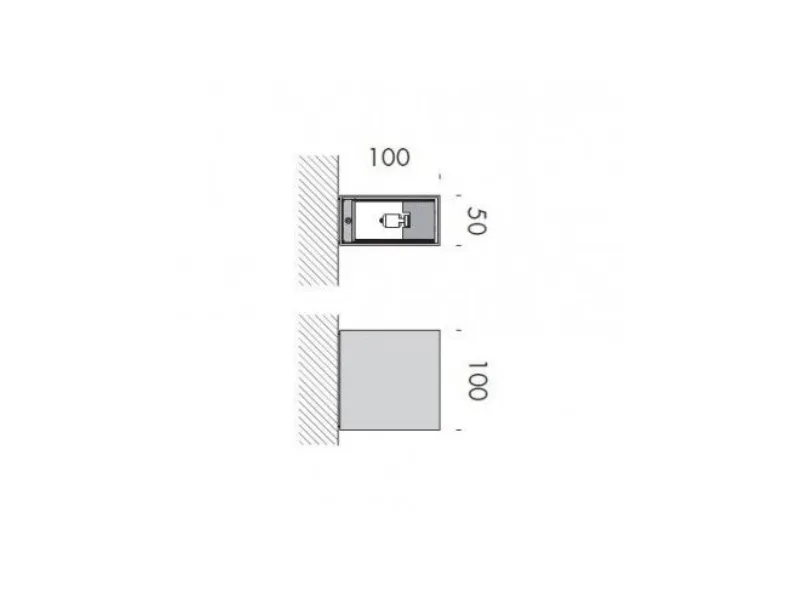 Da parete applique Via bizzuno Clv2 stile Moderna in offerta