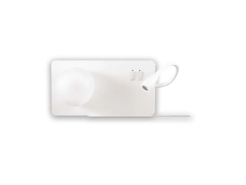 Lampada da parete Ideal lux Book stile Design a prezzi outlet