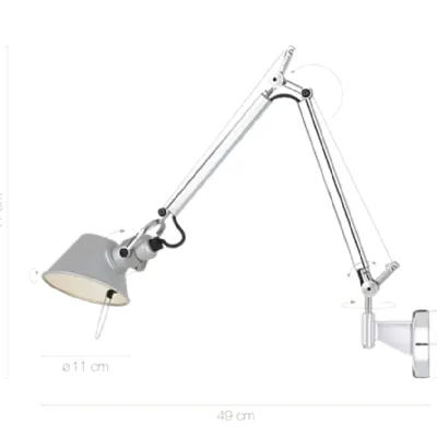 Da parete applique Tolomeo Artemide a prezzo scontato 
