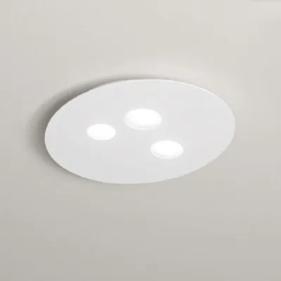 Lampada da soffitto in metallo Luna p/p ditta gea luce Collezione esclusiva a prezzo Outlet
