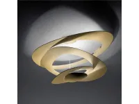 Lampada da soffitto Collezione esclusiva Pirce oro  plafoniera led 44w artemide stile Moderno a prezzi convenienti