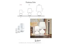 Lampada Art. 1853 fontana arte Fontana arte in OFFERTA OUTLET