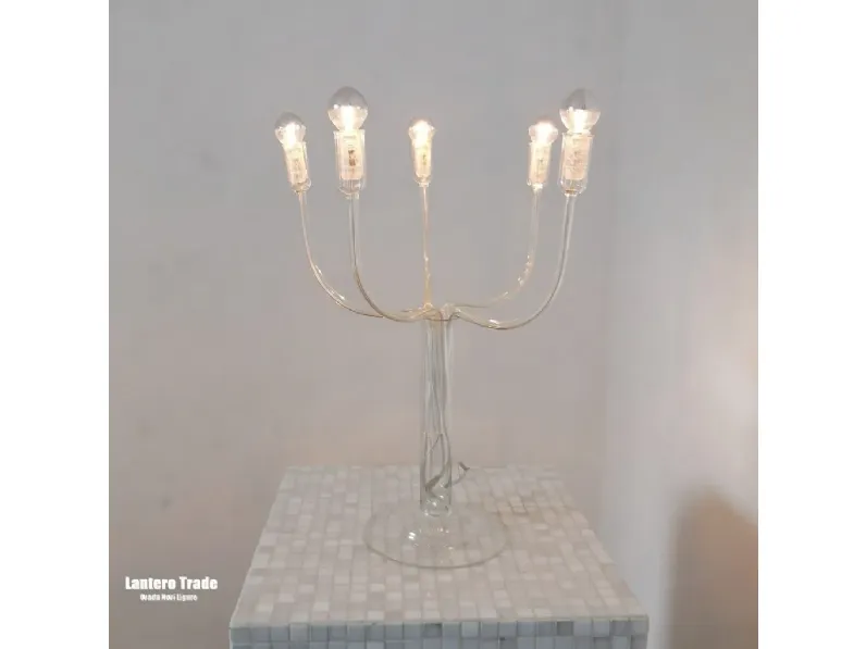 Da tavolo stile Design Lampada minimal art.3542l5 Fontana arte a prezzi convenienti