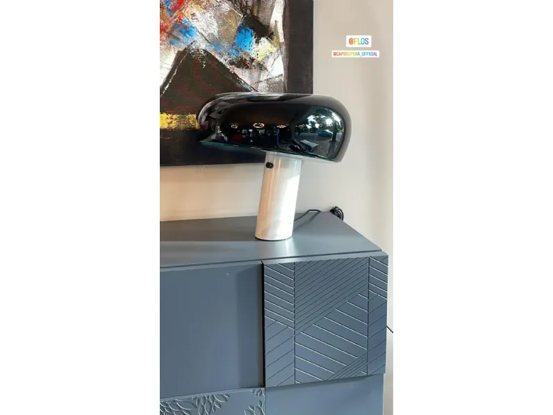 Da tavolo stile Design Flos snoopy nero Flos in offerta