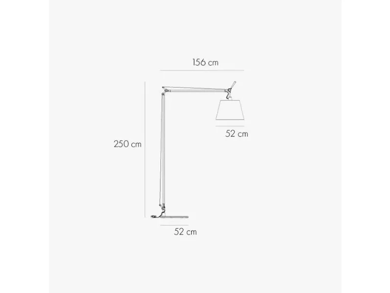 Lampada Tolomeo maxi artemide Collezione esclusiva in OFFERTA OUTLET