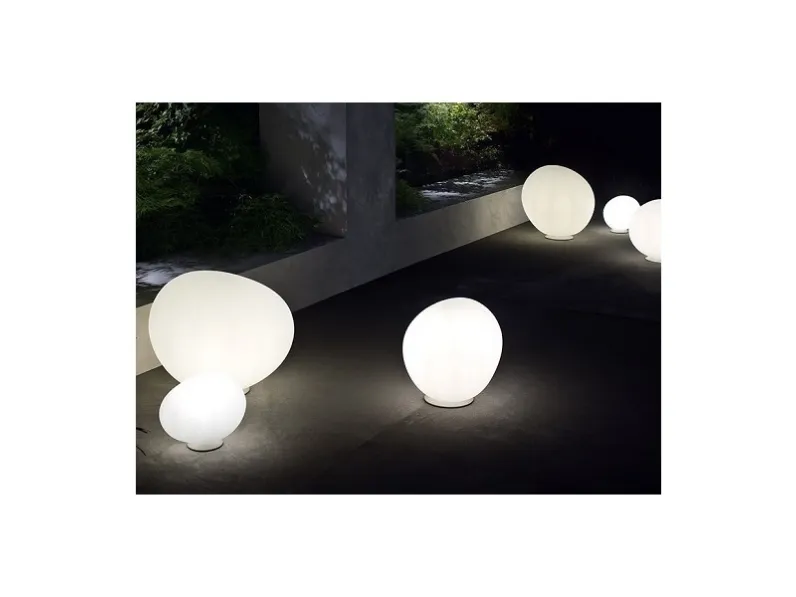 Lampada da terra Foscarini Gregg media Bianco a prezzi outlet