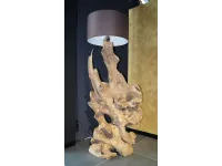 Da terra Nature design Lampada radice root stile Rustico in offerta