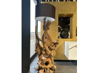 Da terra Nature design Lampada radice root stile Rustico in offerta