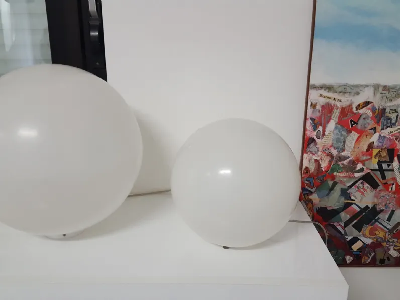 Lampada da terra Slide Globo Bianco con forte sconto