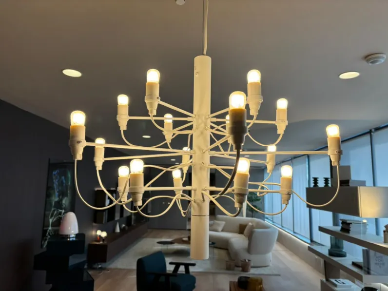 A sospensione 2097/18 frosted bulbs Flos a prezzo Outlet 