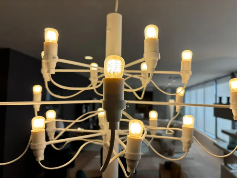 A sospensione 2097/18 frosted bulbs Flos a prezzo Outlet 