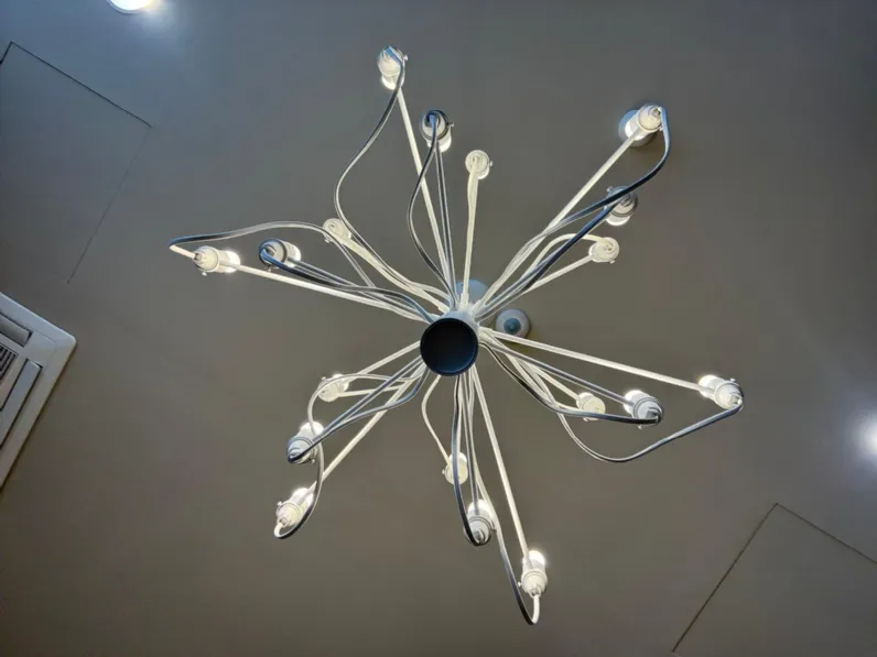 A sospensione 2097/18 frosted bulbs Flos a prezzo Outlet 