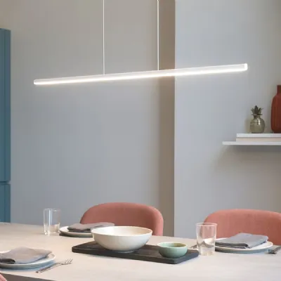 Lampada 8201 straight sospensione led Linea light in OFFERTA OUTLET