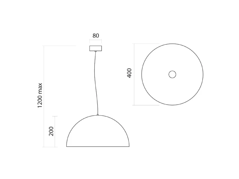 A sospensione Collezione esclusiva Cassis lumicom sospensione 40 cm stile Moderna a prezzi outlet