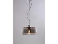 Lampada Muse leolux sospensione vetro fume' Collezione esclusiva in OFFERTA OUTLET