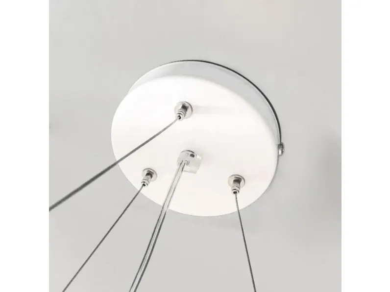 A sospensione Collezione esclusiva Orbital lumicom sospensione Bianco con forte sconto