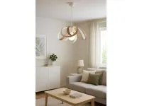 A sospensione stile Moderna Fiocco tortora leolux sospensione Collezione esclusiva scontato