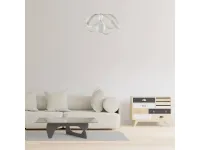 A sospensione stile Moderna Fiocco tortora leolux sospensione Collezione esclusiva scontato