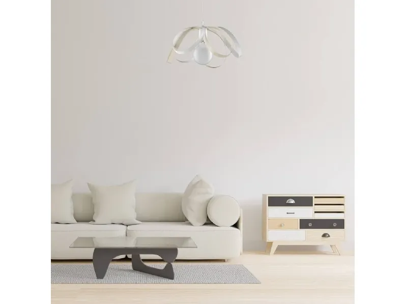 A sospensione stile Moderna Fiocco tortora leolux sospensione Collezione esclusiva scontato