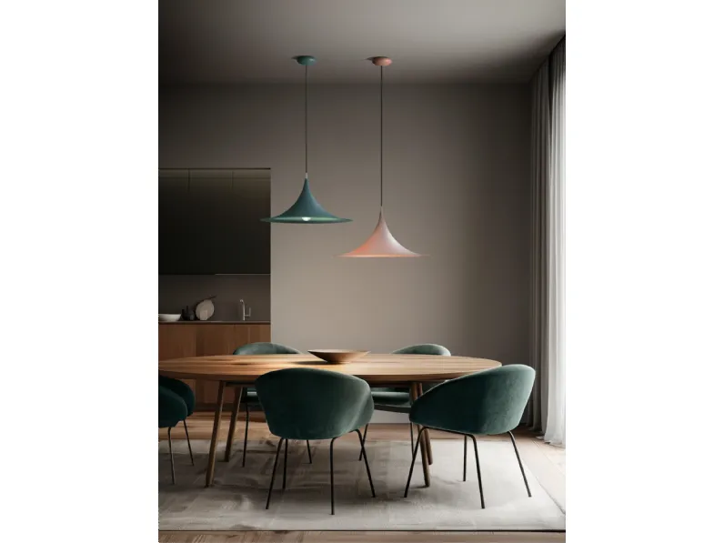 A sospensione Linea light Morgana lampada a sospensione stile Moderna in offerta