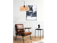 A sospensione stile Moderna Muse leolux sospensione vetro ambra Collezione esclusiva a prezzi outlet