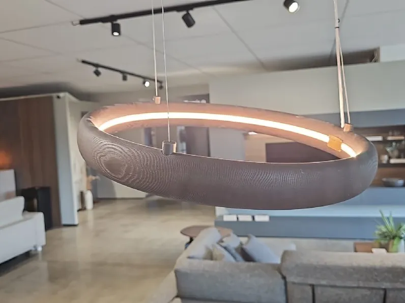 A sospensione Ozzio Lampada a sospensione ring light ozzio stile Design a prezzi convenienti