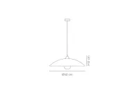 Lampada Alexander ambra lumicom sospensione Collezione esclusiva in OFFERTA OUTLET