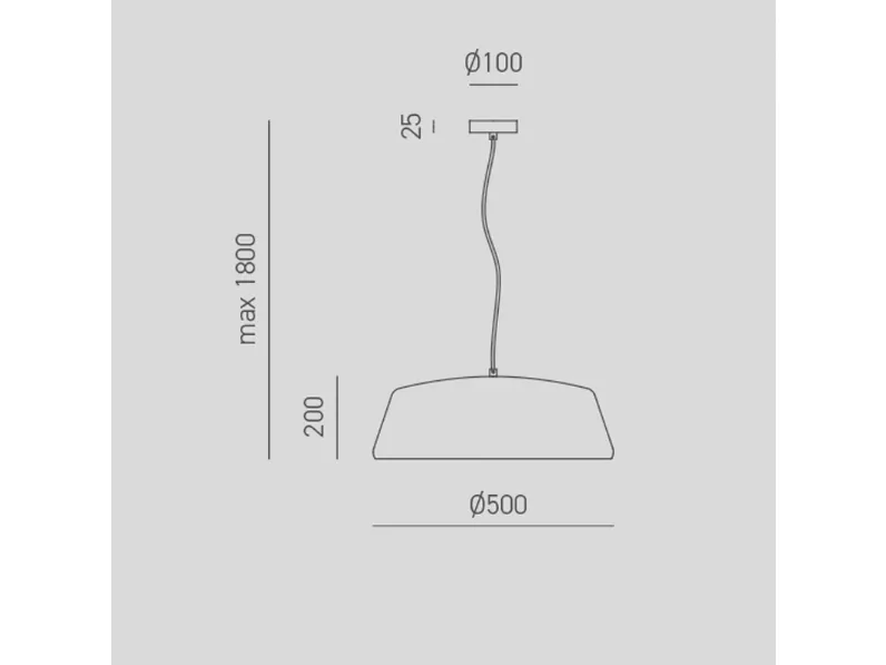 A sospensione stile Moderna Blanca gea luce sospensione Collezione esclusiva in saldo