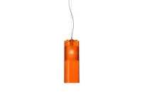 A sospensione stile Moderna Easy arancione sospensione Kartell in saldo