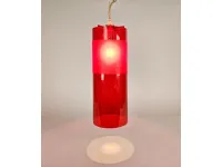 A sospensione stile Moderna Easy rosso sospensione Kartell a prezzi outlet
